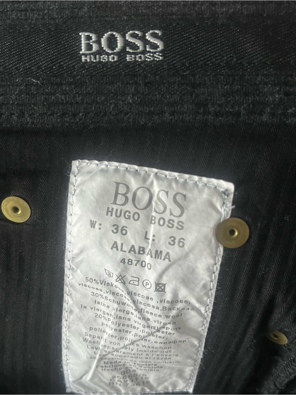 Men's Jeans Subcategory Selection
